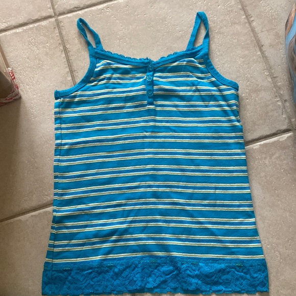 Blue Stripped Cami - Picture 1 of 4